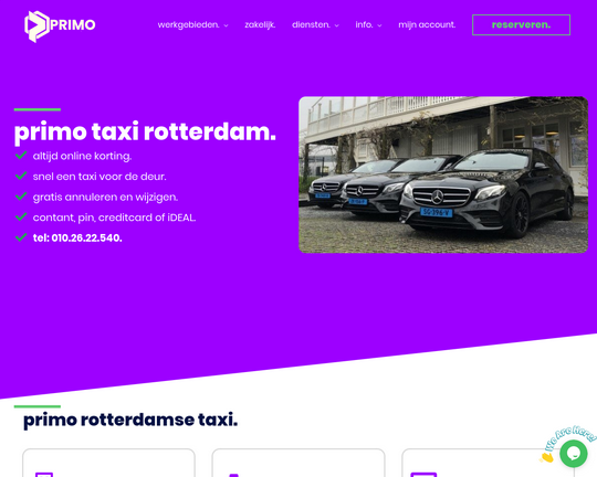 Primo Taxicentrale Logo
