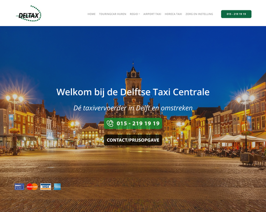 Delftse Taxicentrale Deltax Logo