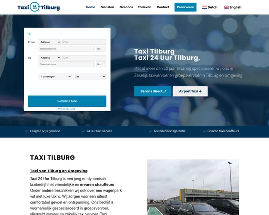 Taxi 24 Uur Tilburg Logo