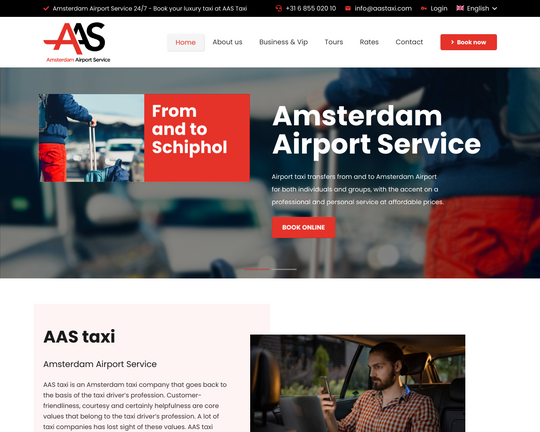 AAS Taxi Logo