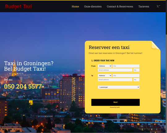 Budget Taxi Groningen Logo