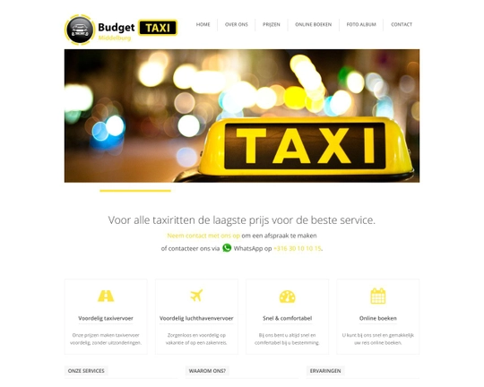 Budget Taxi Middelburg Logo