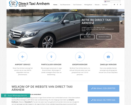 Directtaxi Arnhem Logo