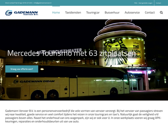 Gademann Vervoer Logo