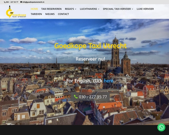 Goedkope Taxi Utrecht Logo