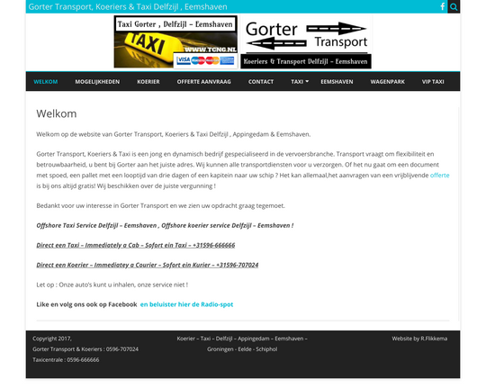 Gorter Transport Logo