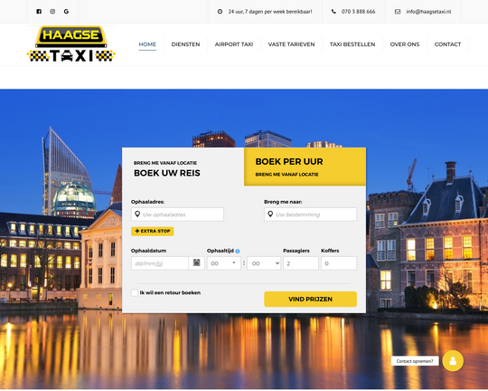 Haagse Taxi Logo