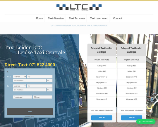 Leidse Taxi Centrale Logo