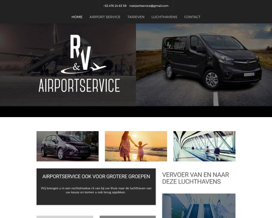 R&V Airportservice Logo