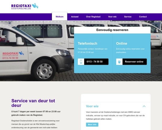 Regiotaxi Oosterschelde Logo