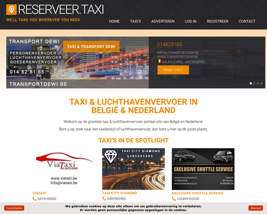 Reserveer Taxi Logo