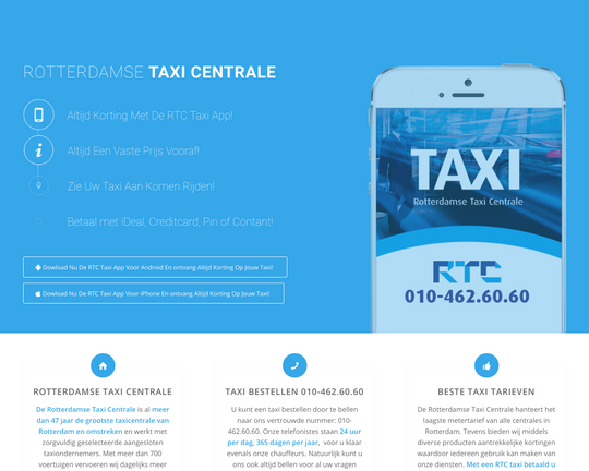 Rotterdamse Taxi Centrale Logo
