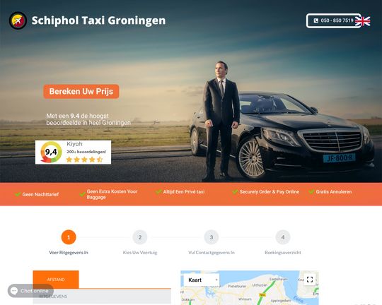 Schiphol Taxi Groningen Logo