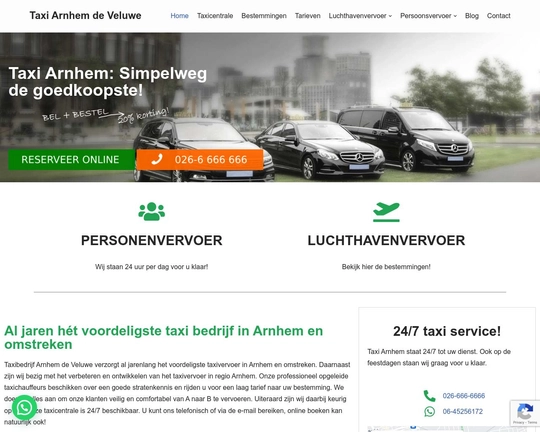 Taxi Arnhem de Veluwe Logo