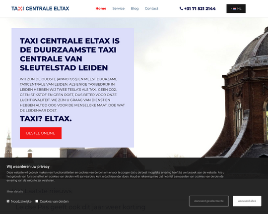 Taxi centrale Eltax Logo