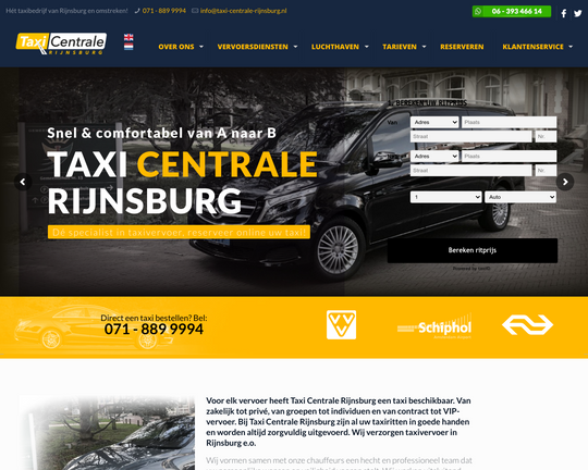Taxi Centrale Rijnsburg Logo