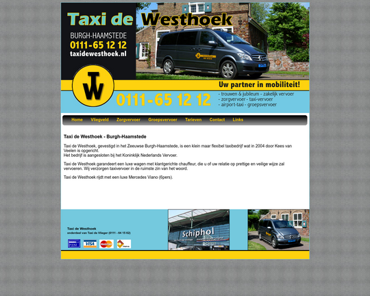 Taxi de Westhoek Logo