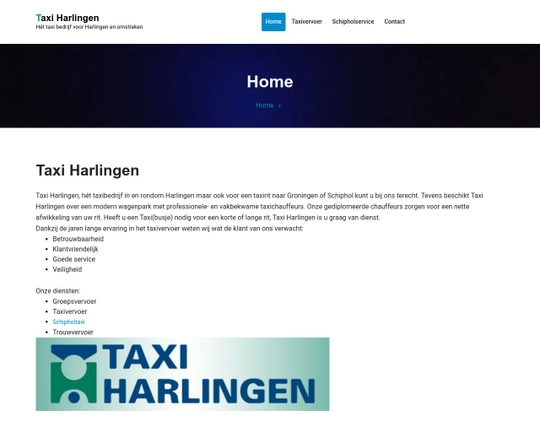 Taxi Harlingen Logo
