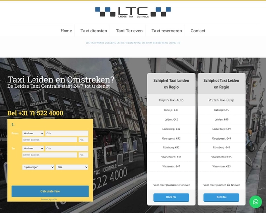 Taxi Leiden Centrale Logo
