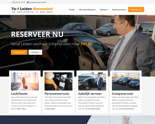 Taxi leiden stevenshof Logo