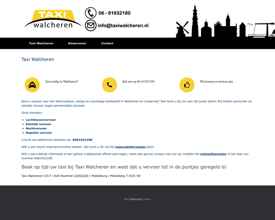 Taxi Walcheren Logo