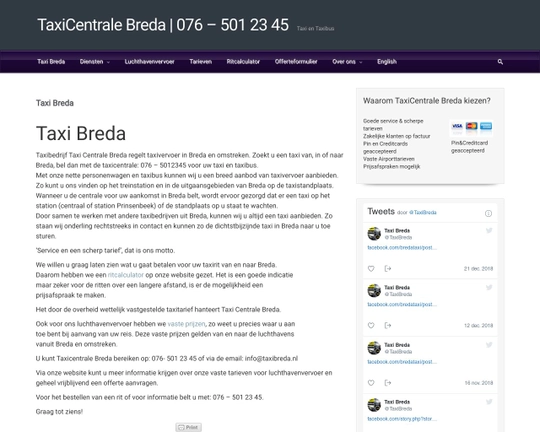 Taxicentrale Breda Logo